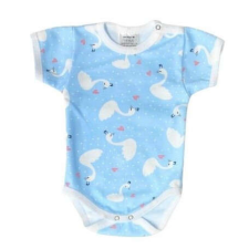 Rövid ujjú, mintás body 62 - Hattyú kombidressz, body