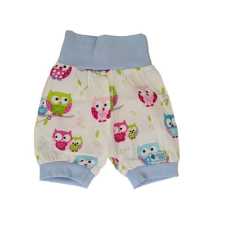 Rövidnadrág, bagoly, kék babanadrág