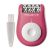 Rowenta EP1110F0 Easy Touch pink (rózsaszín - fehér) hálózati 230V csipeszes epilátor, 5W 24 csipesz