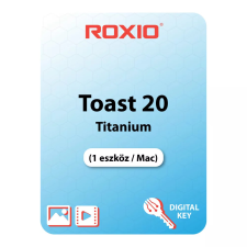 ROXIO Toast 20 Titanium (1 eszköz / Lifetime) (Mac) (Elektronikus licenc) multimédiás program