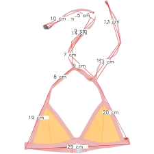 Roxy Lány Bikini (Méret: 152) gyerek fürdőruha