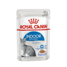 Royal Canin 12*85gr Indoor Sterilised zselés ( lakásban tartott ivartalanított macskáknak) macskaeledel
