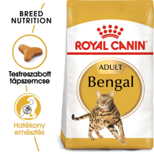 Royal Canin Bengal Adult - Bengáli felnőtt macska száraz táp 400g macskaeledel