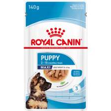  Royal Canin Maxi Puppy - Nedves táp nagytestű kölyök kutya részére (10 x 140 g) 1.4 kg kutyaeledel