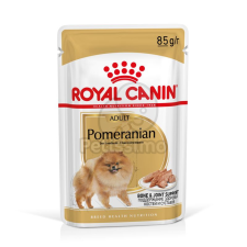  Royal Canin Pomeranian Adult - nedvestáp pomerániai törpespicceknek 12 x 85 g kutyaeledel