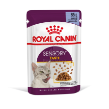 Royal Canin Royal Canin Sensory Taste - zselés nedves táp felnőtt macskák részére 12 x 85 g macskaeledel