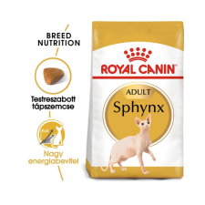 Royal Canin SPHYNX ADULT - Szfinx felnőtt macska száraz táp 2 kg macskaeledel