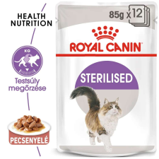 Royal Canin Sterilised Gravy 85g - ivartalanított felnőtt macska szószos nedves táp macskaeledel