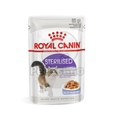  Royal Canin Sterilised Jelly - nedves macskaeledel zselében 12 x 85 g macskaeledel