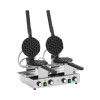 ROYAL CATERING Buborékos gofrisütő - 2 x 1400 W - 50–250 °C - időzítő: 0 - 5 perc - Royal Catering