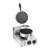 ROYAL CATERING Gofrisütő - 1300 Watt - kerek
