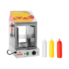 ROYAL CATERING Hot dog gőzölő - 100 virsli - 25 zsemle - 1000 W