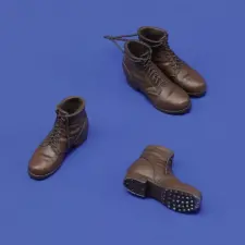  Royal Model German infantry boots - WWII 1:16 (RM1016) makett