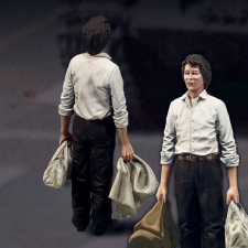  Royal Model Tank Man 'Tienanmen 1989' 1:72 (RM886) makett