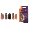 Royal Set 24 Unghii False ROYAL Prestige kollekció, ragasztható körömhegyek, Purr-Fect mandula, Adeziv Inclus
