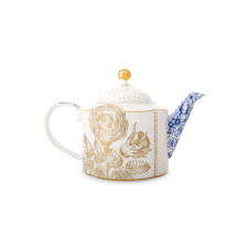 Royal White porcelán teáskanna 900 ml vízforraló és teáskanna
