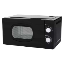 Royalty Line design mikrohullámú sütő, 20 literes, 600 W, Fekete mikrohullámú sütő
