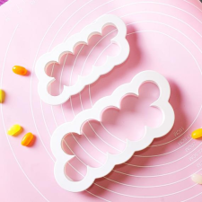  Rózsa fondant kiszúró sütés és főzés