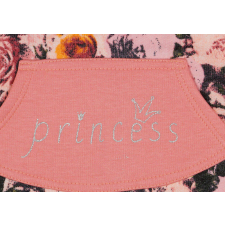  Rózsa mintás hosszú ujjú rugdalózó rugdalózó