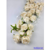  Rózsa selyemvirág fej 6 cm - 925A