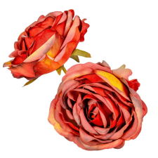  Rózsa virágfej őszi R9 D8cm 24db/csom dekorációs kellék