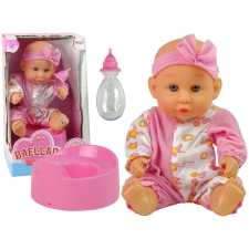  Rózsaszín baba éjjeliedény kiegészítőkkel baba