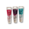  Rózsaszín, lila és türkiz 3 részes ételfesték gél készlet