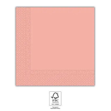  Rózsaszín Unicolour Pink szalvéta 20 db-os 33x33 cm FSC papírárú, csomagoló és tárolóeszköz
