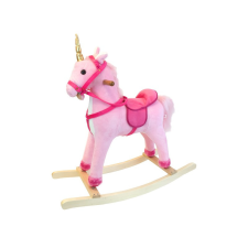  Rózsaszín Unicornis hintaló 68cm max 50kg GS090-U hintaló
