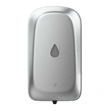  Rozsdamentes acél automata folyékony szappan adagoló, matt utántölthető 1000 ml fürdőszoba kiegészítő