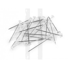  Rozsdamentes acél dísz gombostű - 50 db rövidáru