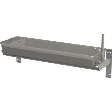  Rozsdamentes acél dönthető itatóvályú - 1,5 m, falra szerelhető, 50 l haszonállat felszerelés