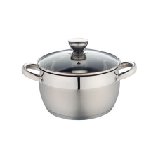 Rozsdamentes acél lábas fedővel 1,5l – Cook Line edény