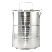  Rozsdamentes Ételhordó 3 részes ( 3x1 liter) edény