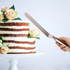 Rozsdamentes ferde spatula 31 cm sütés és főzés