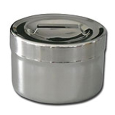  Rozsdamentes tégely 1 l gyógyászati segédeszköz