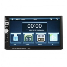 RPP 7” 2 DIN Érintőképernyős autós fejegység, Bluetooth, USB, MicroSD, MirrorLink funkcióval autórádió