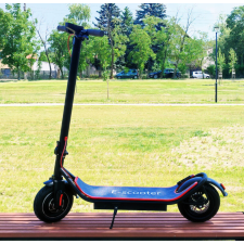 RPP E-scooter elektromos roller, összecsukható, rugós felfüggesztéssel és tárcsafékkel felszerelt felnőtt roller, fekete elektromos roller