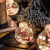 RPP Karácsonyi LED fényfüzér gömbökkel, mikulás figurákkal, melegfehér, 3m