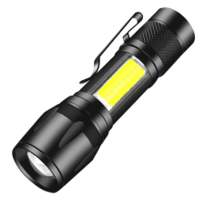 RPP Mini Power Style COB LED extra fényerejű, kis méretű többfunkciós zseblámpa műanyag dobozban elemlámpa
