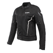 RSA Bolt női motoros kabát fekete-fehér motoros kabát