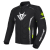 RSA Rider motoros kabát fekete-fehér-fluo sárga