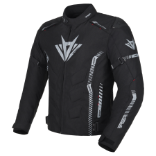 RSA Rider motoros kabát fekete-szürke-piros motoros kabát