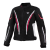 RSA Wasp női motoros kabát fekete-fehér-rózsaszín