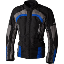 RST Alpha 5 CE Textil Dzseki - Fekete/Kék Méret L motoros kabát