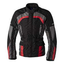 RST Alpha 5 CE Textil Dzseki - Fekete/Piros Méret 4XL motoros kabát