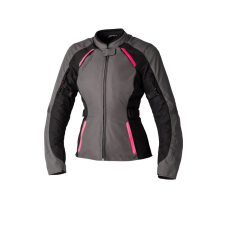 RST Ava CE Női Textil Dzseki - Szürke/Fekete/Neon Rózsaszín Méret 3XL motoros kabát