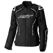  RST Női S1 CE Textil Dzseki - Fekete/Fehér Méret XS motoros kabát