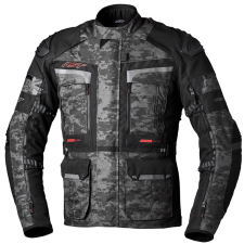 Rst pro series adventure-x dzseki textil - szürke/Álcaruha motoros kabát