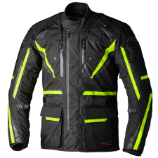 RST pro series paragon 7 textil dzseki férfi - fekete/világító sárga motoros kabát
